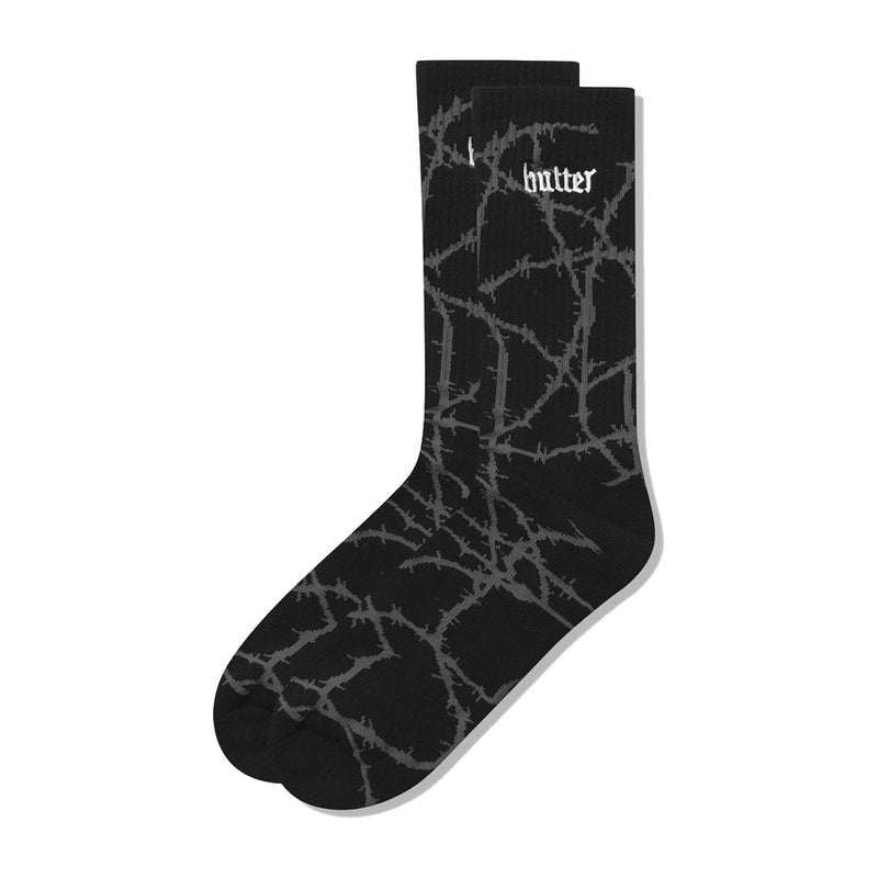 Butter Goods Wired Socks - Charcoal