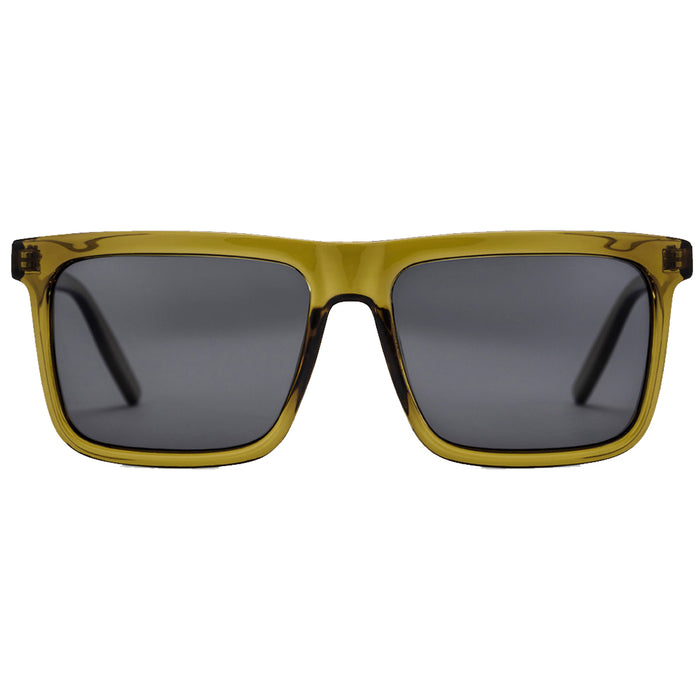 CHPO Bruce Sunglasses - Moss/Black Front