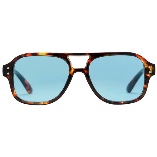 CHPO Cocas Sunglasses - Turtle/Light Blue Front