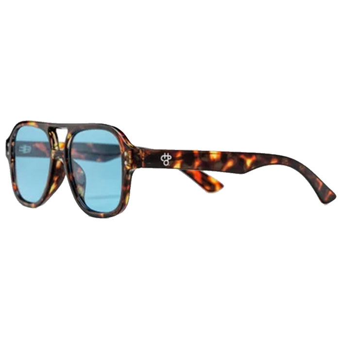 CHPO Cocas Sunglasses - Turtle/Light Blue Side