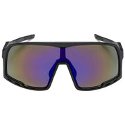 CHPO Henrik Sunglasses - Black/Purple Mirror Front