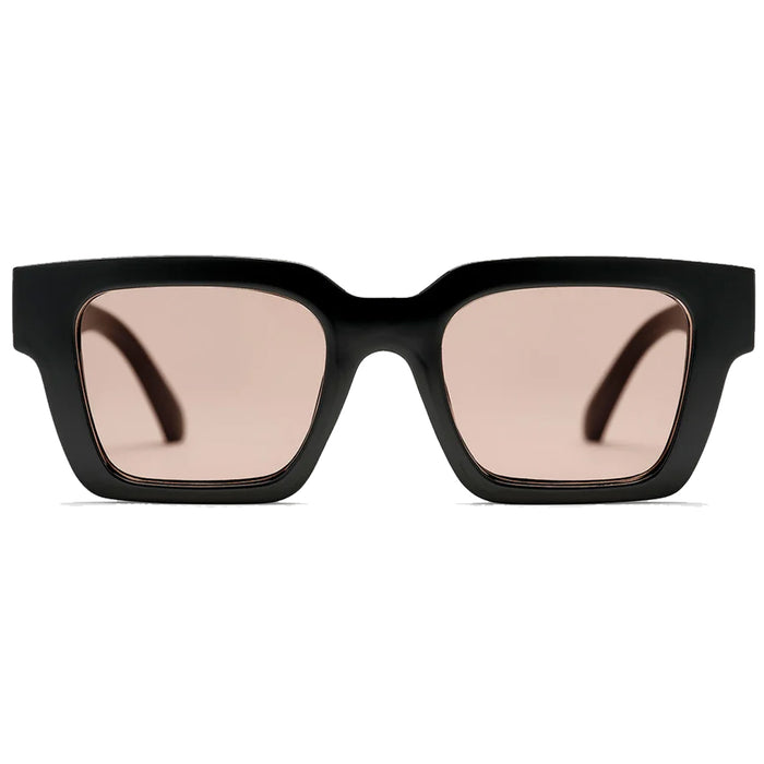 CHPO Max Sunglasses - Black/Brown Front