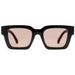 CHPO Max Sunglasses - Black/Brown Front