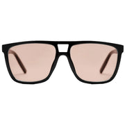 CHPO Siljan Sunglasses - Black/Light Orange Front