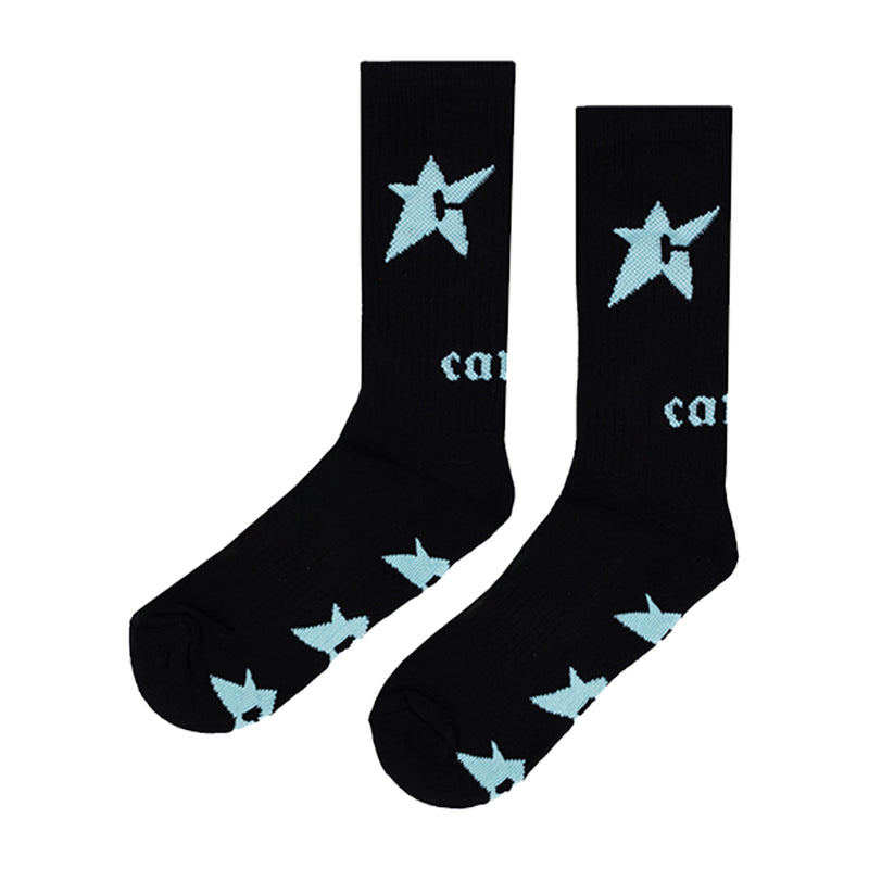 Carpet C-Star Glow in the Dark Socks - Black