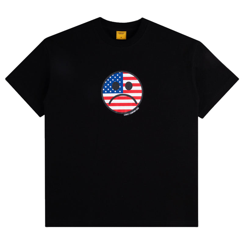 Carpet Company American Sad T-Shirt - Black