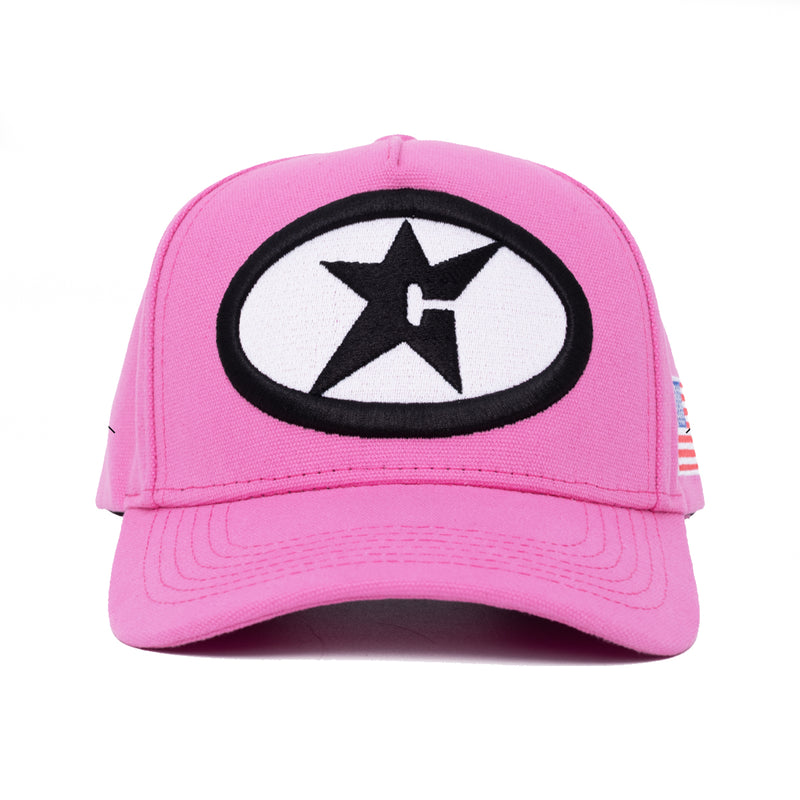 Carpet Company C-Star Glow in the Dark Hat - Pink Glow