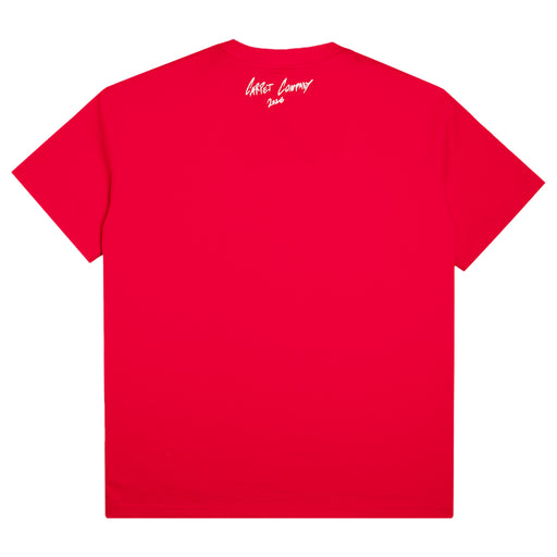 Carpet Company C-Star T-Shirt - Red/Silver Back