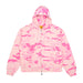 Carpet Company C-Star Thermal Zip Up - Pink Camo 