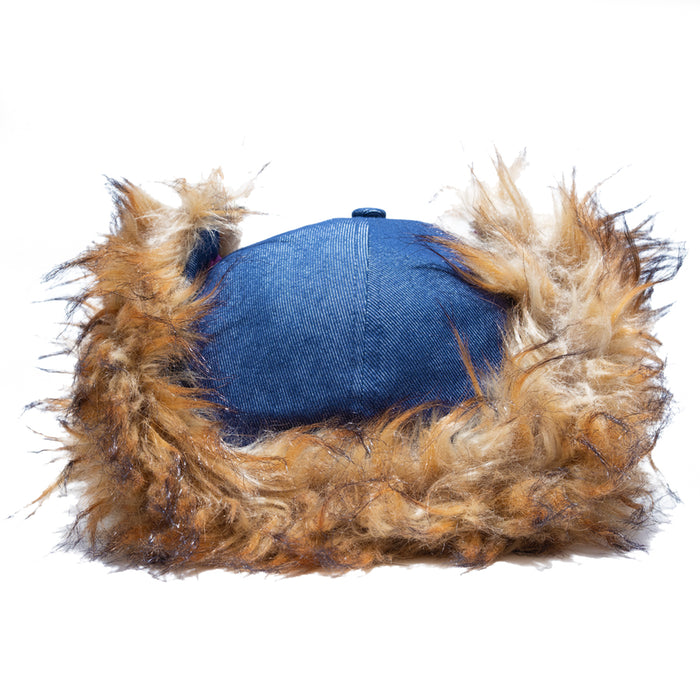 Carpet Company Fur Snap Back - Dark Denim Back