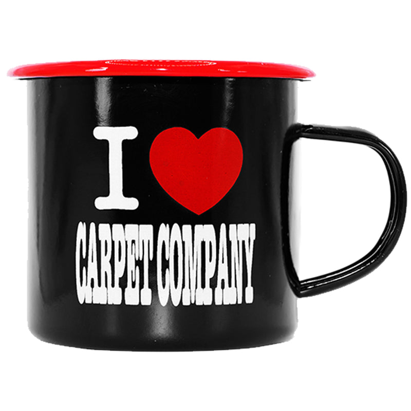 Carpet Company Heart Mug - Black