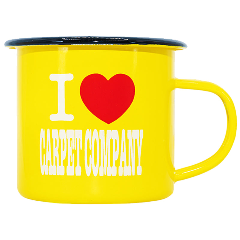 Carpet Company Heart Mug - Yellow