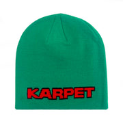 Carpet Company Lion Beanie - Green Back