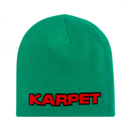 Carpet Company Lion Beanie - Green Back