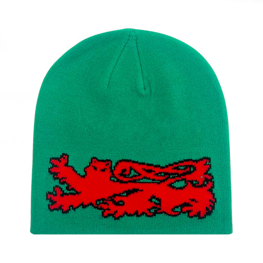 Carpet Company Lion Beanie - Green Front