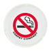Carpet Company No Smoking Ashtray - White