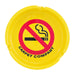 Carpet Company No Smoking Ashtray - Yellow