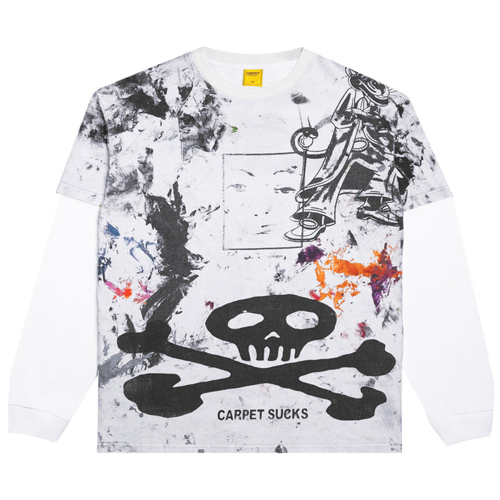 Carpet Company Rag Long Sleeve - Grey Front