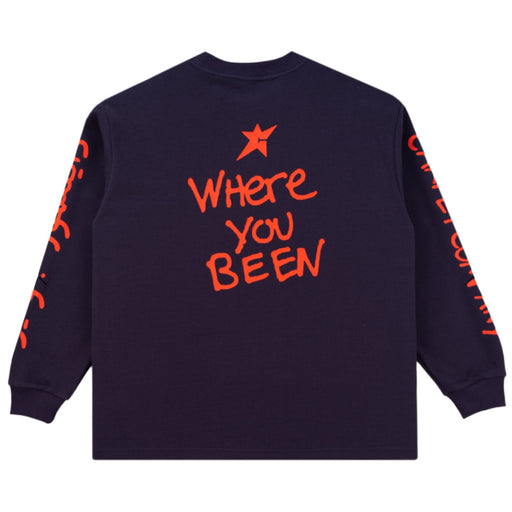 Carpet Company x Dinosaur Jr Where You Been Thermal Long Sleeve - Navy Back
