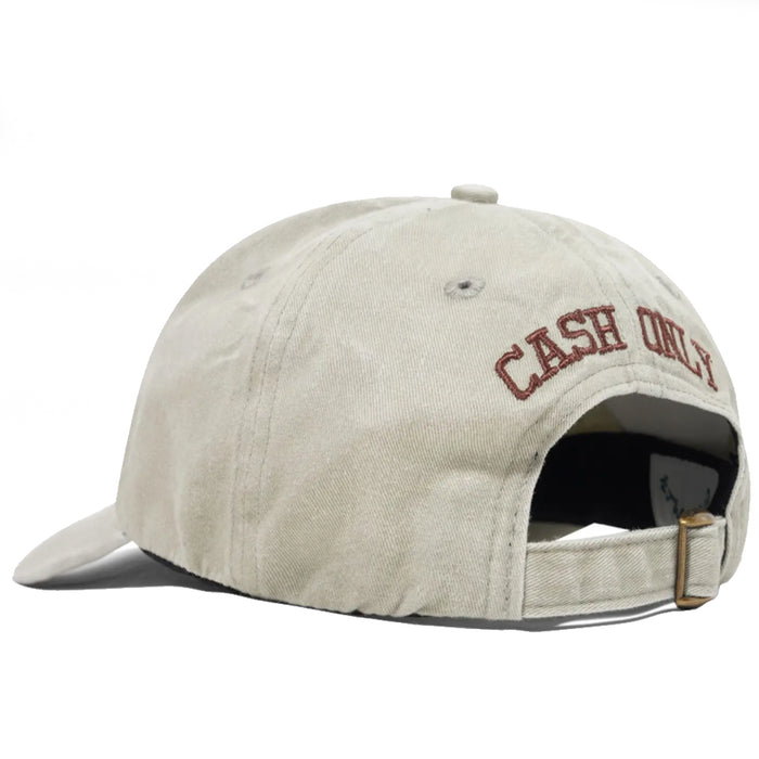 Cash Only Campus 6 Panel - Washed Grey Back