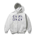 Cash Only Currency Zip-Up Hoodie - Ash