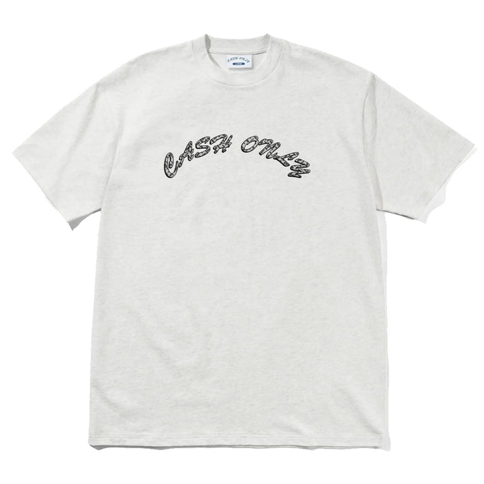 Cash Only Diamond Plate T-Shirt - Ash
