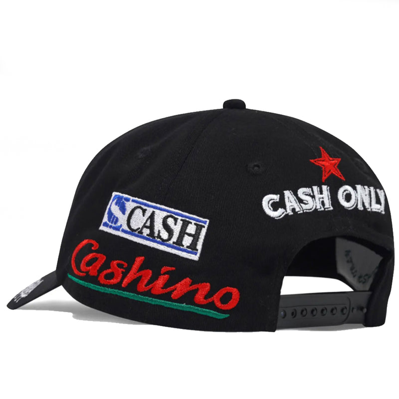 Cash Only Nada Snap Back - Black Back