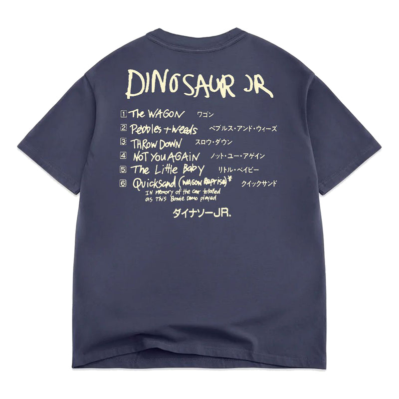 Color Bars Import T-Shirt - Navy Back