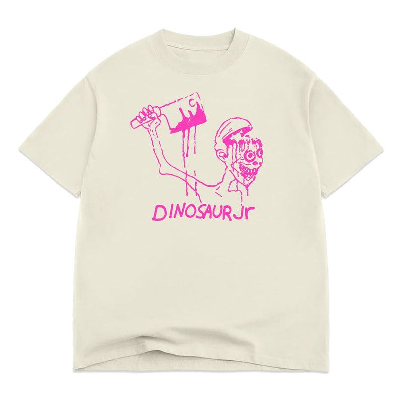 Color Bars Start Choppin T-Shirt - Off White Front