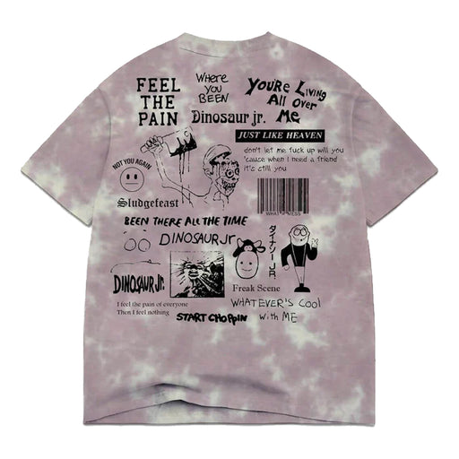 Color Bars Weirdness T-Shirt - Tie Dye Back