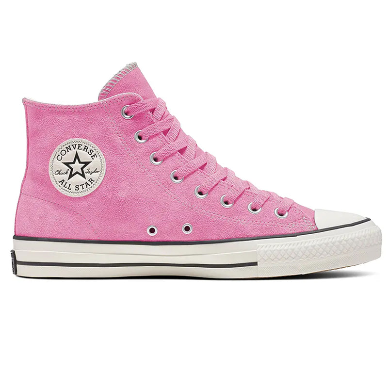 Converse CTAS Hi - Pink/White Suede | Underground Skate Shop