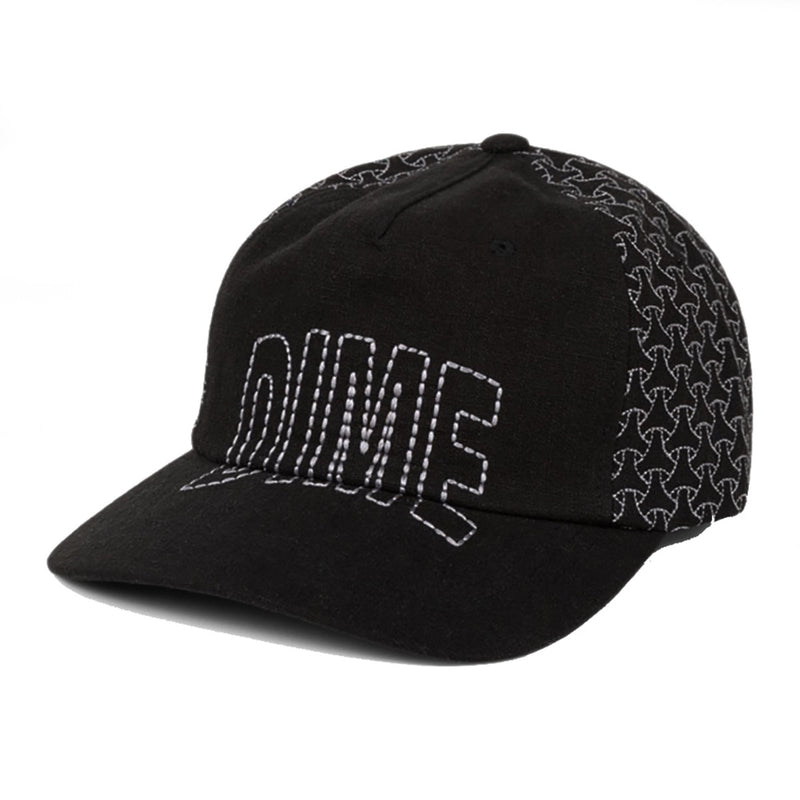 Dime Allover Stitch Worker Cap - Black