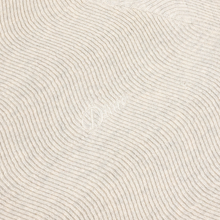 Dime Cable Knit Polo - Oatmeal Detail