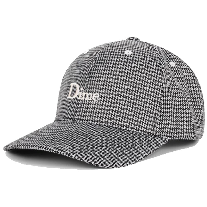 Dime Classic Houndstooth Low Pro Snap Back - Black Front