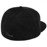 Dime Classic New Era 59Fifty Fitted - Black/Green Back