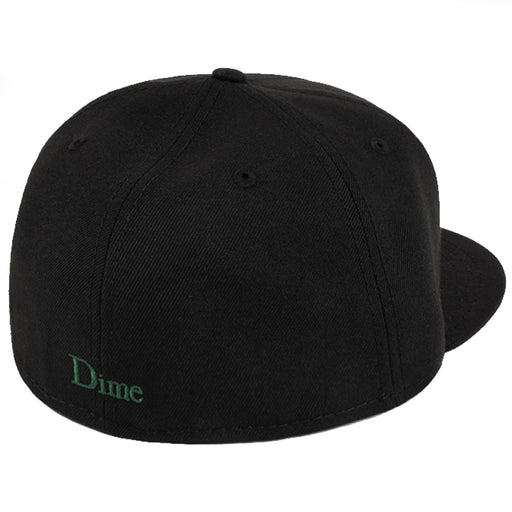 Dime Classic New Era 59Fifty Fitted - Black/Green Back