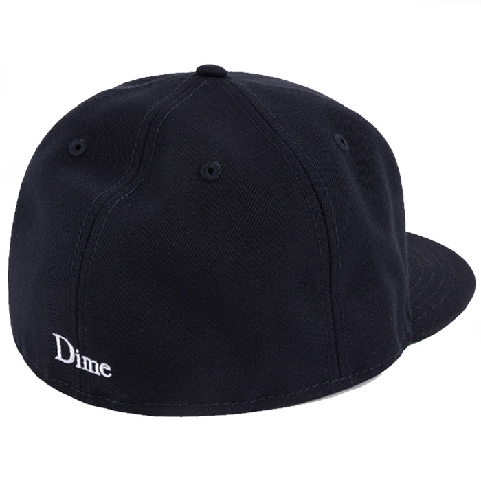 Dime Classic New Era 59Fifty Fitted - Navy/White Back