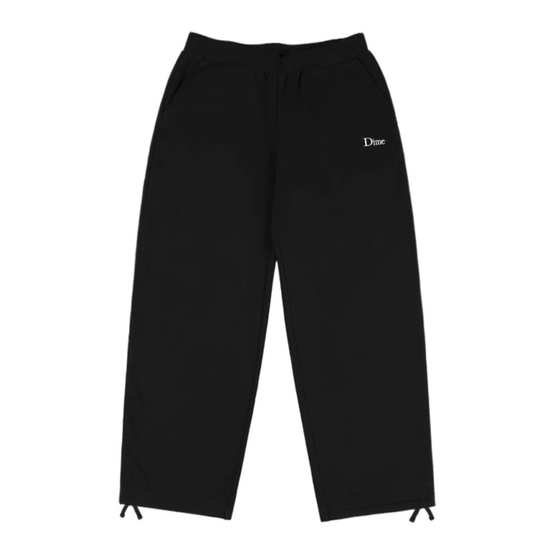 Dime Classic Small Logo Sweatpants - Black