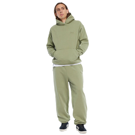 Dime Classic Small Logo Sweatpants - Warm Khaki Model