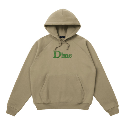 Dime Classic Spiked Hoodie - Olive Front