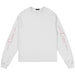 Dime Classic Veins Long Sleeve T-Shirt - Ash