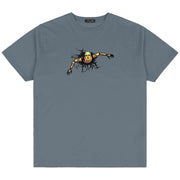 Dime Crashed T-Shirt - Granite Front