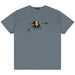 Dime Crashed T-Shirt - Granite Front