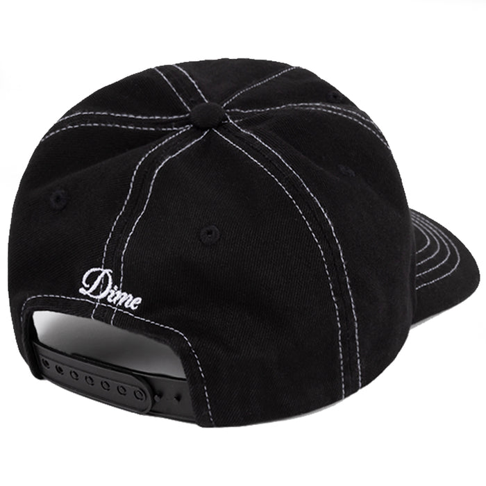 Dime Cursive Demin Snap Back - Black Back