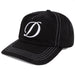 Dime Cursive Demin Snap Back - Black Front
