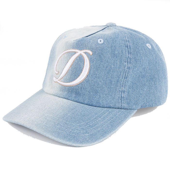 Dime Cursive Demin Snap Back - Blue Front