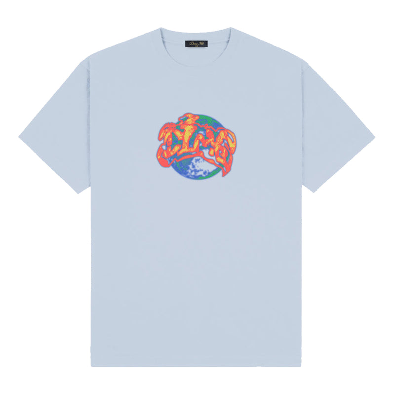 Dime Global T-Shirt - Blue Fog Front