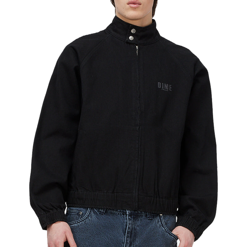 Dime Jeans Jacket - Black Model