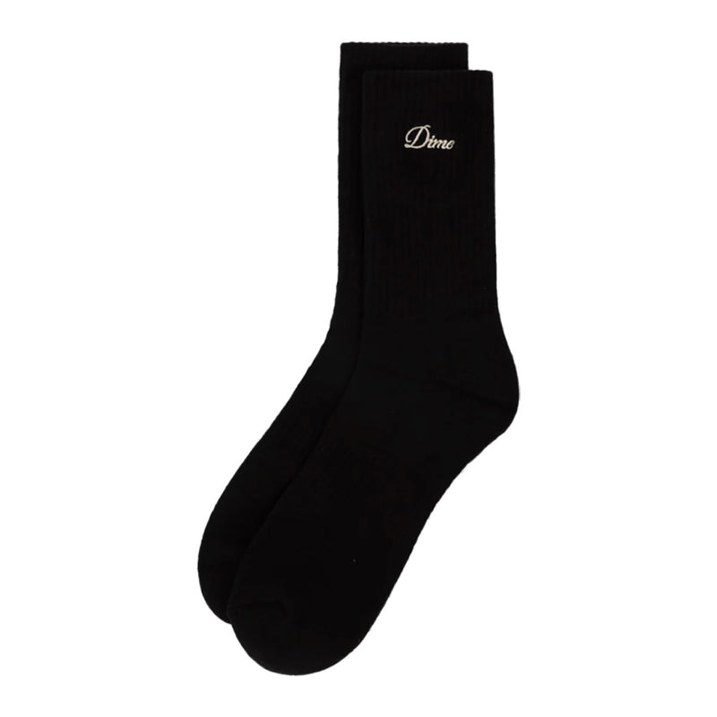 Dime Long Socks - 2 pairs - Black