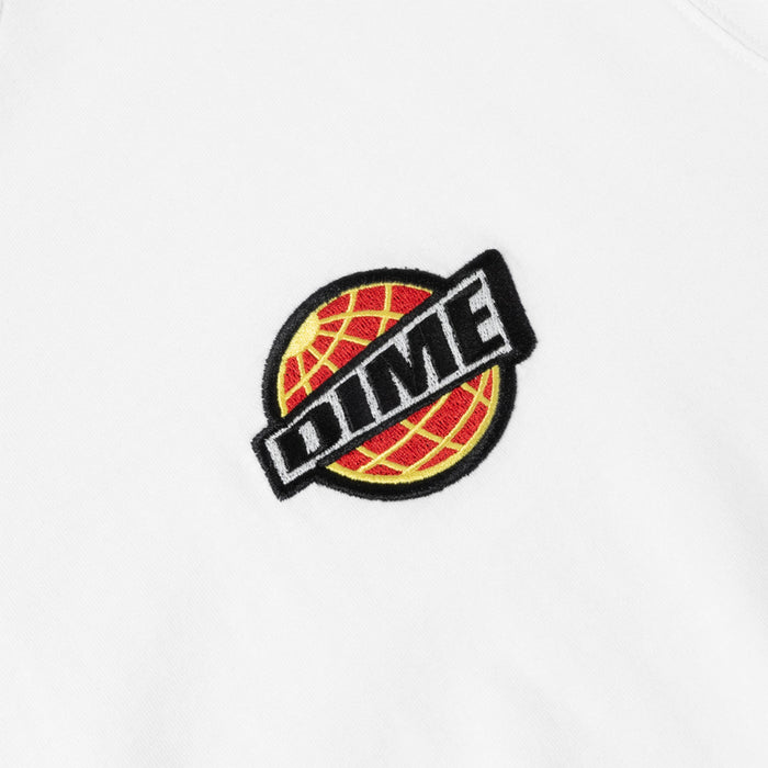 Dime Much T-Shirt - White Detail